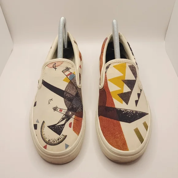 新品 Moma × Vans クラシックスリッポン classic slipon MoMA X Classic Slip On 'Vasily Kandinsky's Orange' - Vans